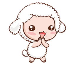 Happy Lucky Sheep sticker #4494828