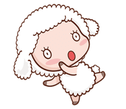 Happy Lucky Sheep sticker #4494831