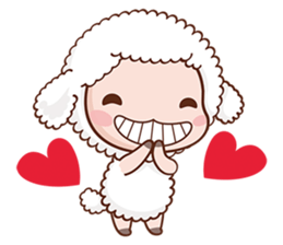 Happy Lucky Sheep sticker #4494847