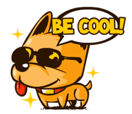 Moka the Corgi sticker #4495410