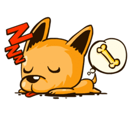 Moka the Corgi sticker #4495411