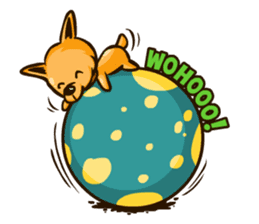 Moka the Corgi sticker #4495418