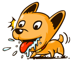 Moka the Corgi sticker #4495425