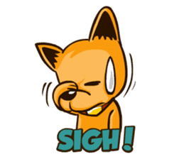 Moka the Corgi sticker #4495434