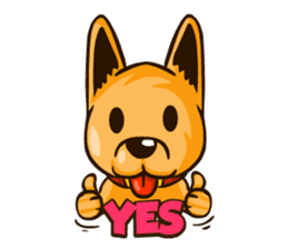 Moka the Corgi sticker #4495436