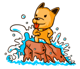 Moka the Corgi sticker #4495439