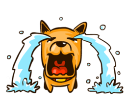 Moka the Corgi sticker #4495440