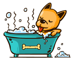 Moka the Corgi sticker #4495441