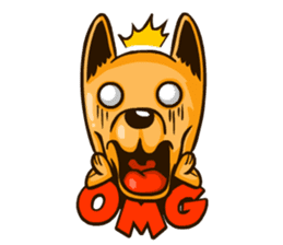 Moka the Corgi sticker #4495442