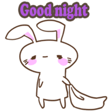 Kawaii Rabbit Sticker sticker #4495809