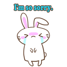 Kawaii Rabbit Sticker sticker #4495815