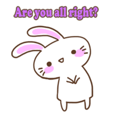 Kawaii Rabbit Sticker sticker #4495816