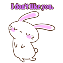Kawaii Rabbit Sticker sticker #4495822