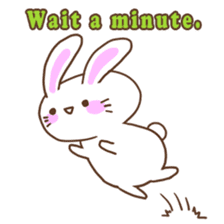 Kawaii Rabbit Sticker sticker #4495834