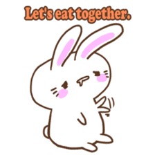 Kawaii Rabbit Sticker sticker #4495836