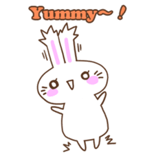 Kawaii Rabbit Sticker sticker #4495837