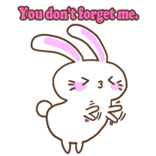 Kawaii Rabbit Sticker sticker #4495839