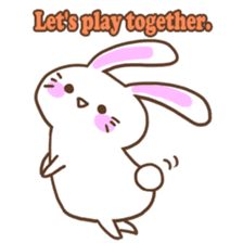 Kawaii Rabbit Sticker sticker #4495840