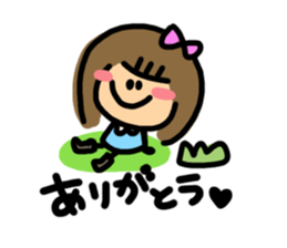 Feelings of girl. sticker #4495852