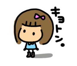 Feelings of girl. sticker #4495858