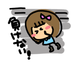 Feelings of girl. sticker #4495874