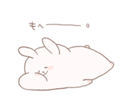 Cozy Rabbit lazy Ver. sticker #4496009