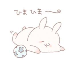 Cozy Rabbit lazy Ver. sticker #4496016