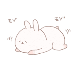 Cozy Rabbit lazy Ver. sticker #4496019