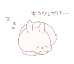 Cozy Rabbit lazy Ver. sticker #4496020