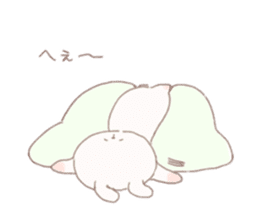Cozy Rabbit lazy Ver. sticker #4496034