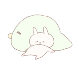 Cozy Rabbit lazy Ver. sticker #4496035