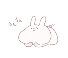 Cozy Rabbit lazy Ver. sticker #4496040