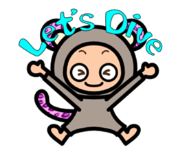 Leopard ear sticker #4496048