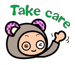 Leopard ear sticker #4496054