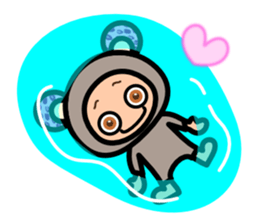 Leopard ear sticker #4496055