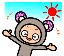 Leopard ear sticker #4496056