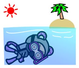 Leopard ear sticker #4496058