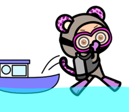 Leopard ear sticker #4496060