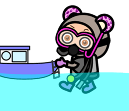 Leopard ear sticker #4496061