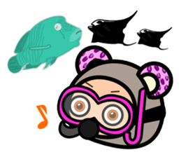 Leopard ear sticker #4496066