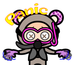 Leopard ear sticker #4496068