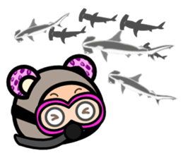 Leopard ear sticker #4496071