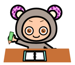 Leopard ear sticker #4496076