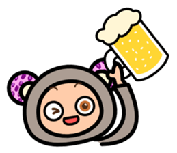 Leopard ear sticker #4496077