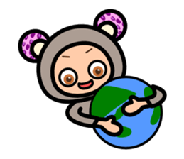 Leopard ear sticker #4496079