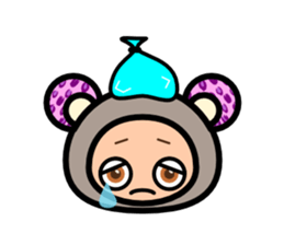 Leopard ear sticker #4496081