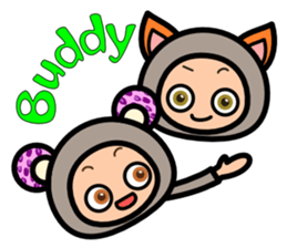 Leopard ear sticker #4496086