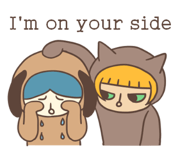 Kigurumi friends sticker #4496173