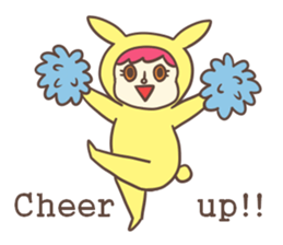 Kigurumi friends sticker #4496174