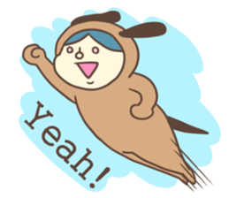 Kigurumi friends sticker #4496175